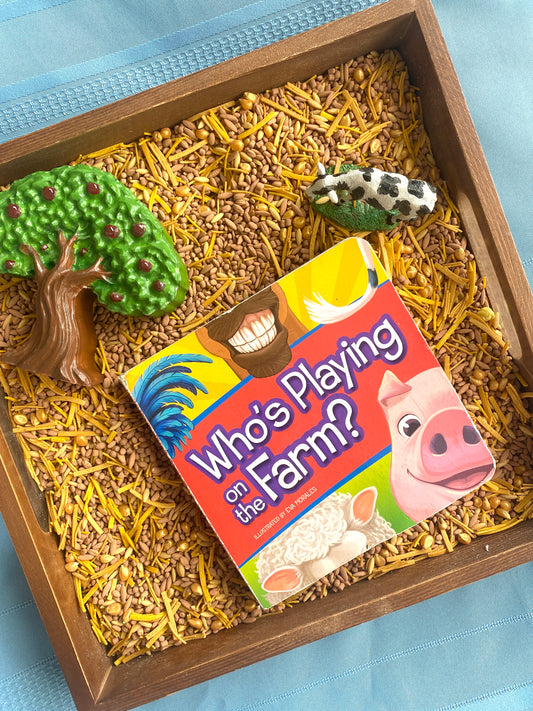 Who's Playing on the Farm  - Book to Relove