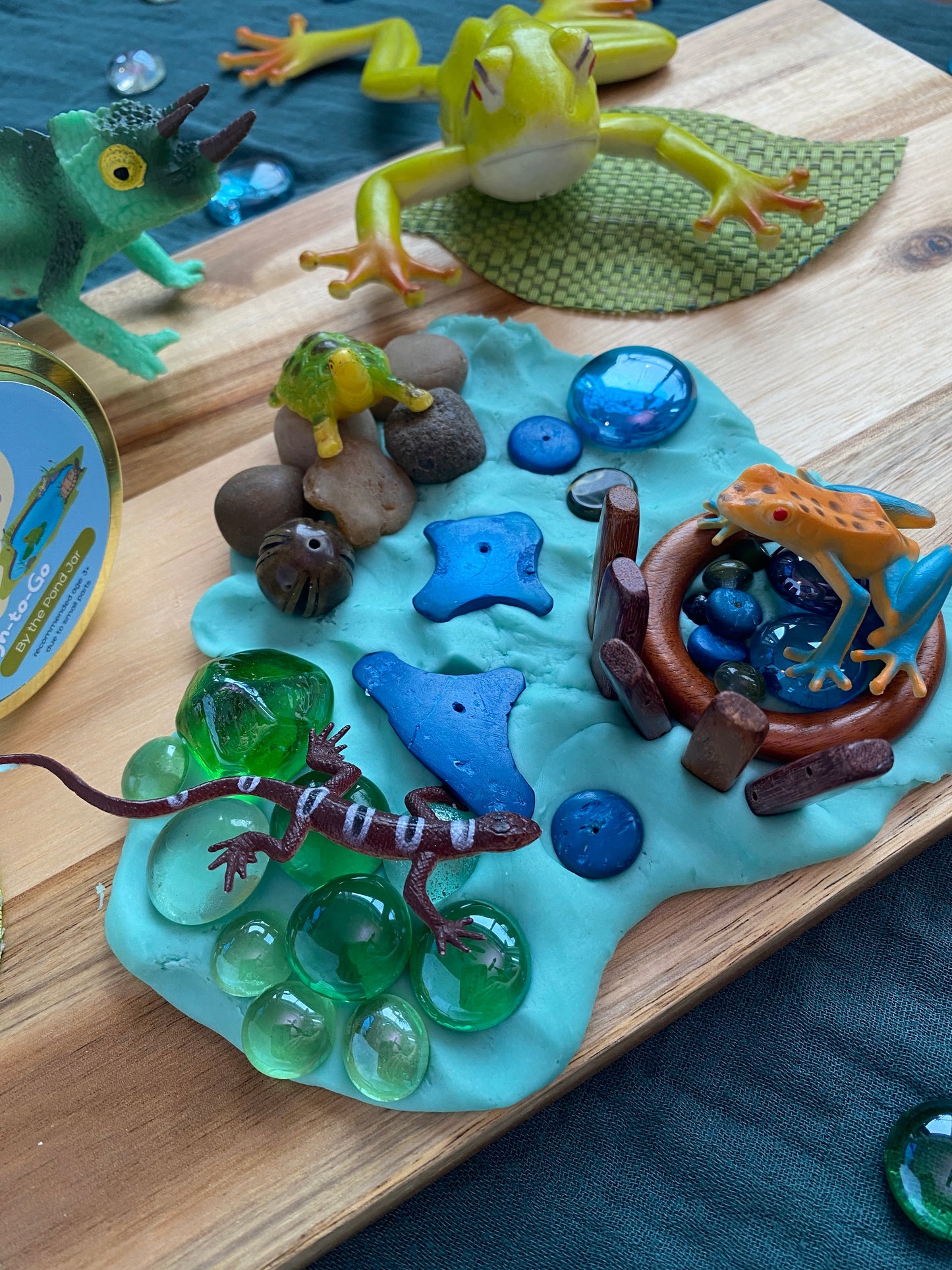 By the Pond - Dough to Go Jar