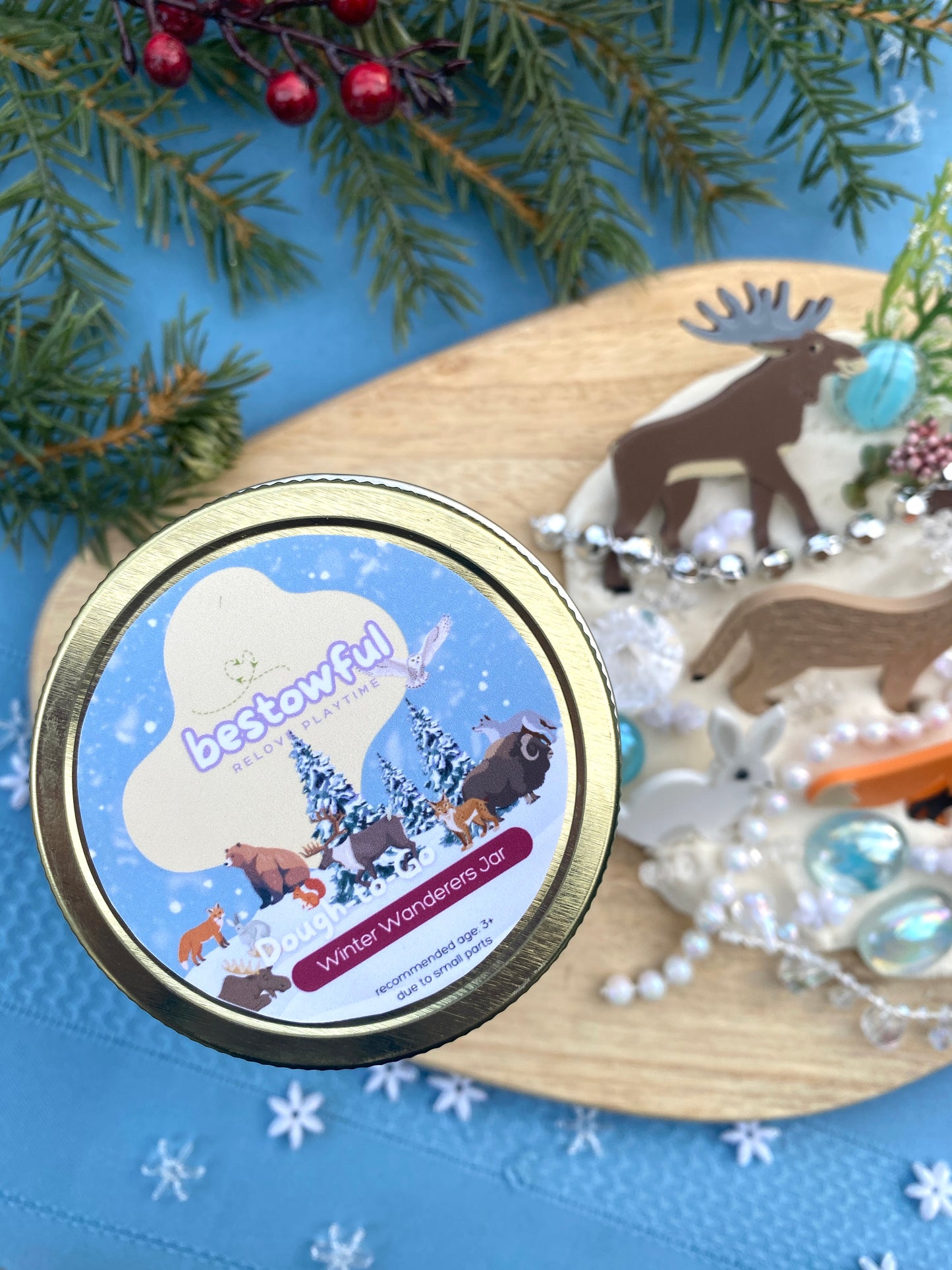 Winter Wanderers - Dough to Go Jar