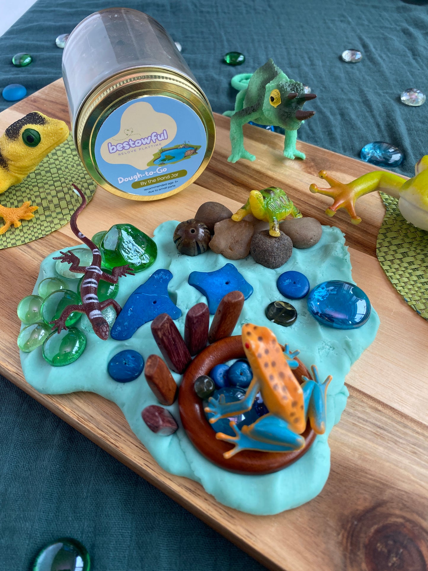 By the Pond - Dough to Go Jar