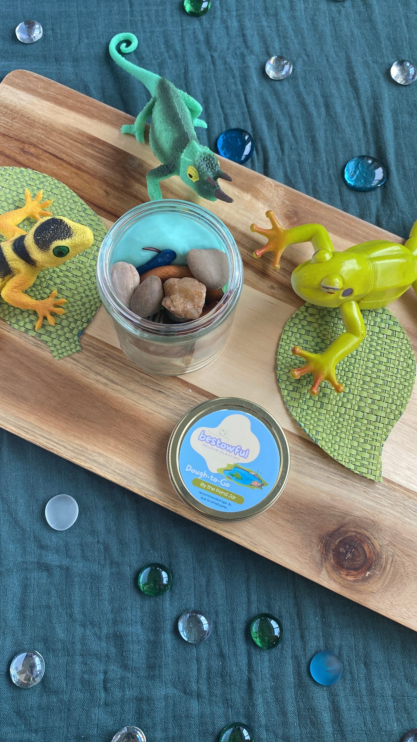 By the Pond - Dough to Go Jar