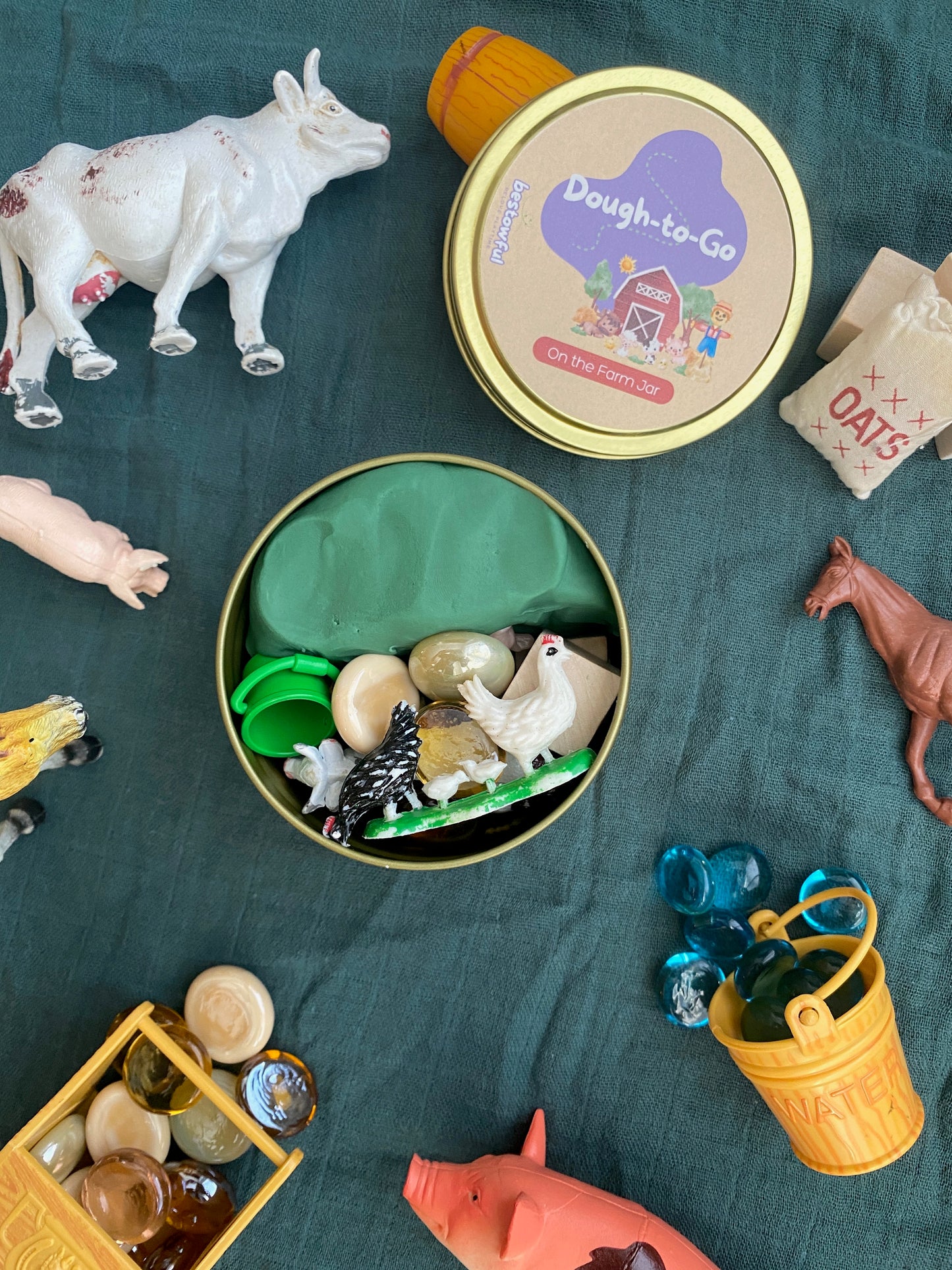 On the Farm - Dough to Go Jar