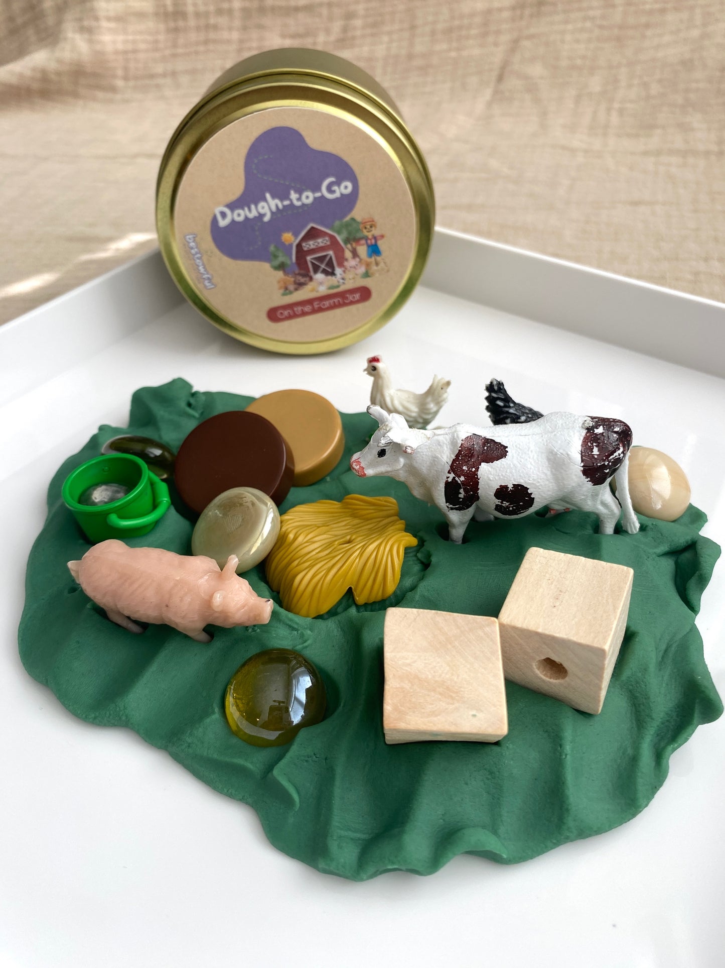 On the Farm - Dough to Go Jar