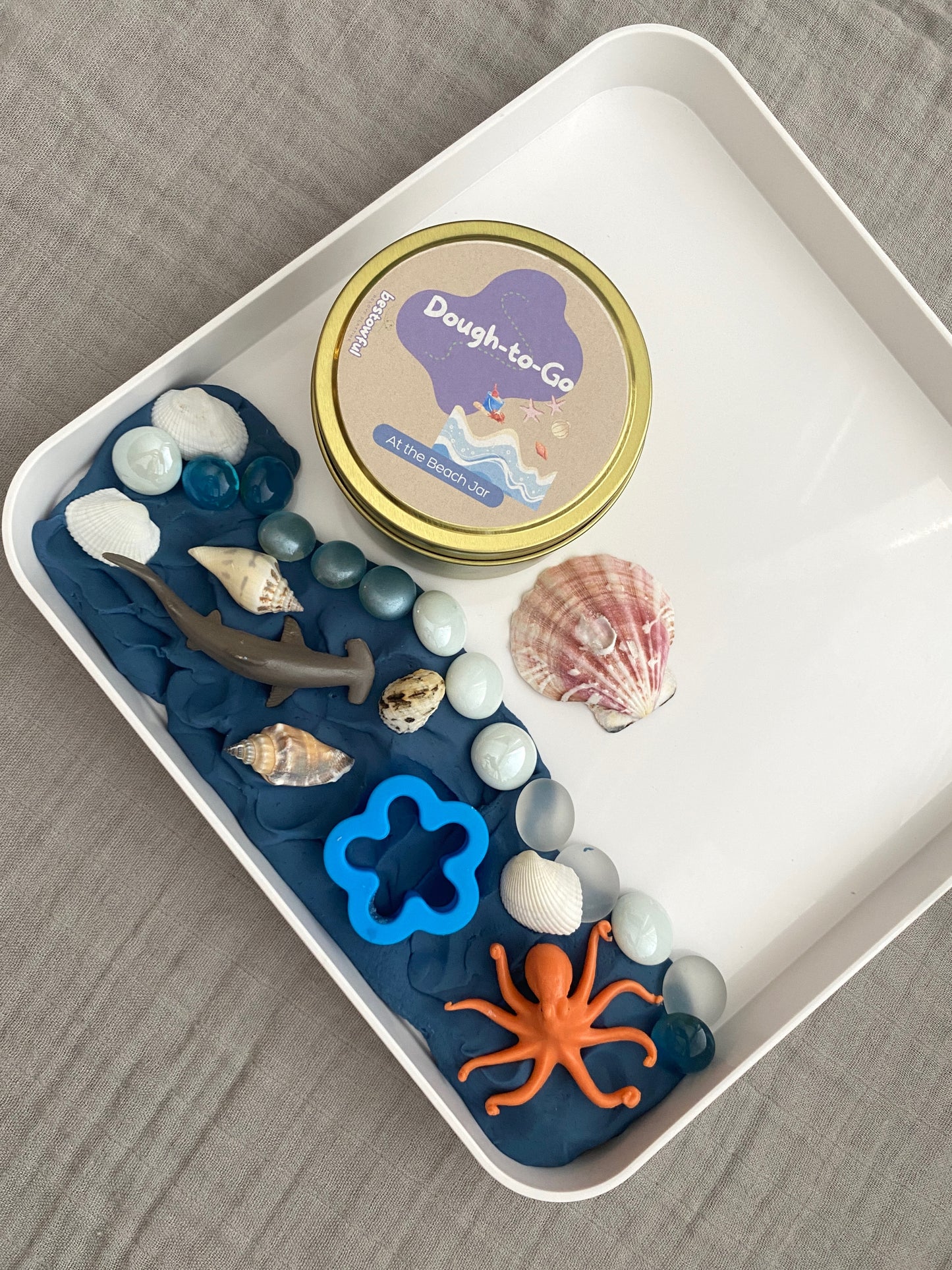 At the Beach - Dough to Go Jar