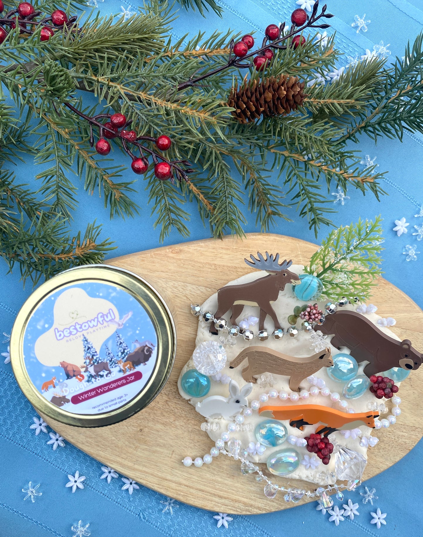 Winter Wanderers - Dough to Go Jar